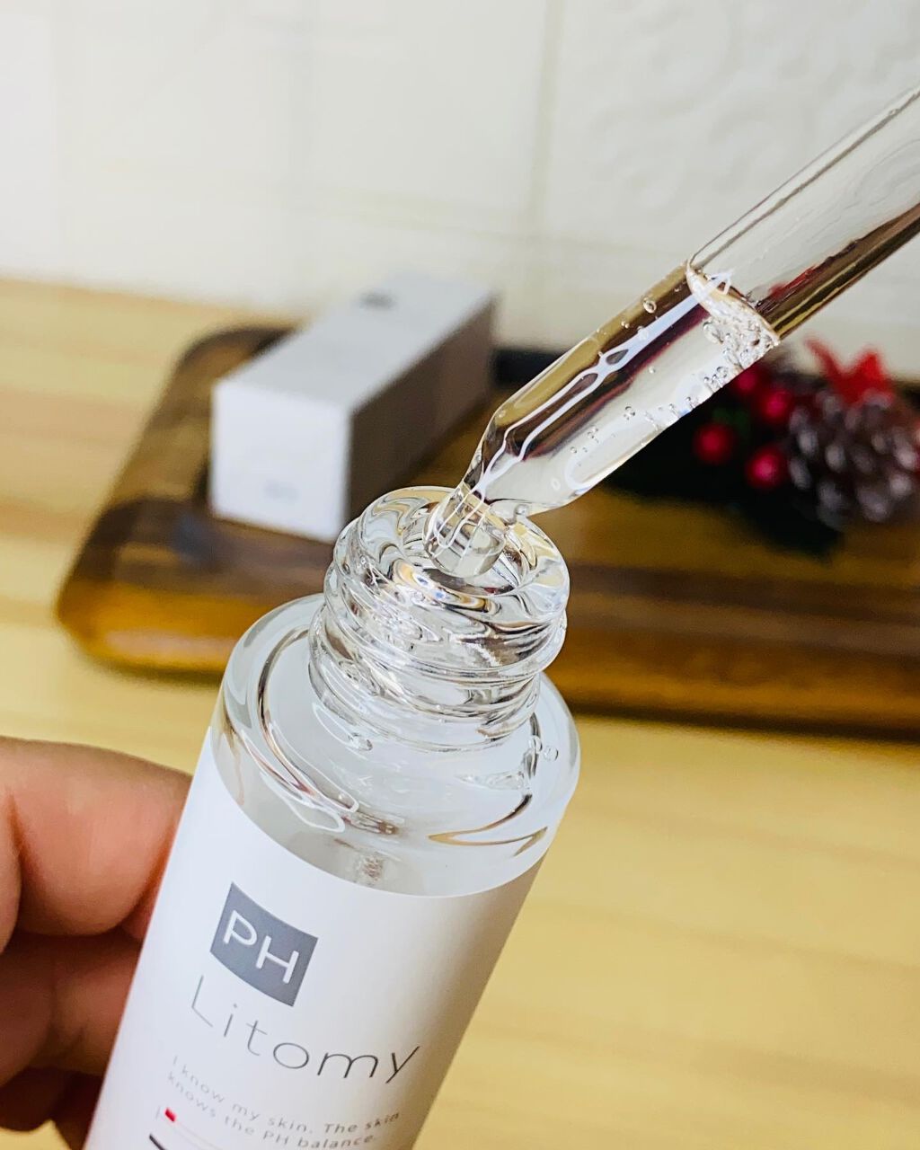 バランシング ブースターセラム　スムース/Litomy/美容液を使ったクチコミ（3枚目）