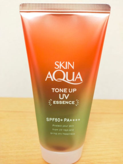 スキンアクア トーンアップUVエッセンス/スキンアクア/日焼け止めクリームを使ったクチコミ(1枚目)