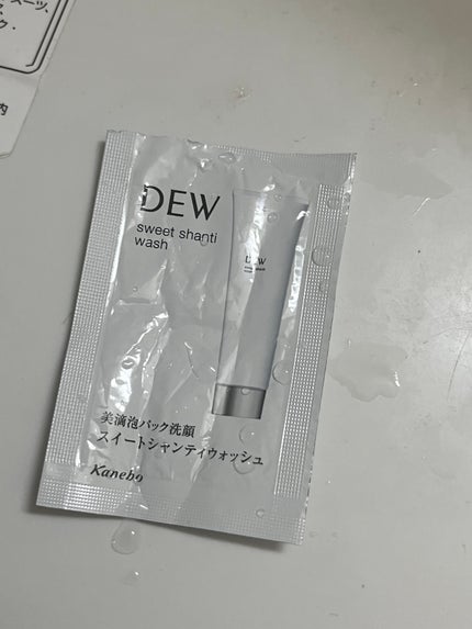 スイートシャンティウォッシュ/DEW/洗顔フォームを使ったクチコミ(1枚目)