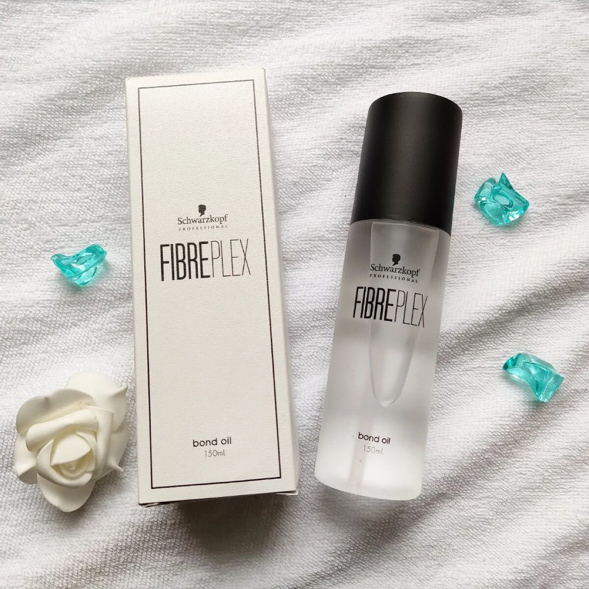 ファイバープレックス ボンドオイル/シュワルツコフ プロフェッショナル/ヘアオイルを使ったクチコミ（1枚目）