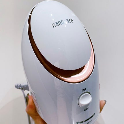 Panasonic スチーマー ナノケア EH-SA35のクチコミ「この季節、最近手放せなくなったものがあります、、
ナノケア!
もう有名すぎるナノケアで.....」(3枚目)