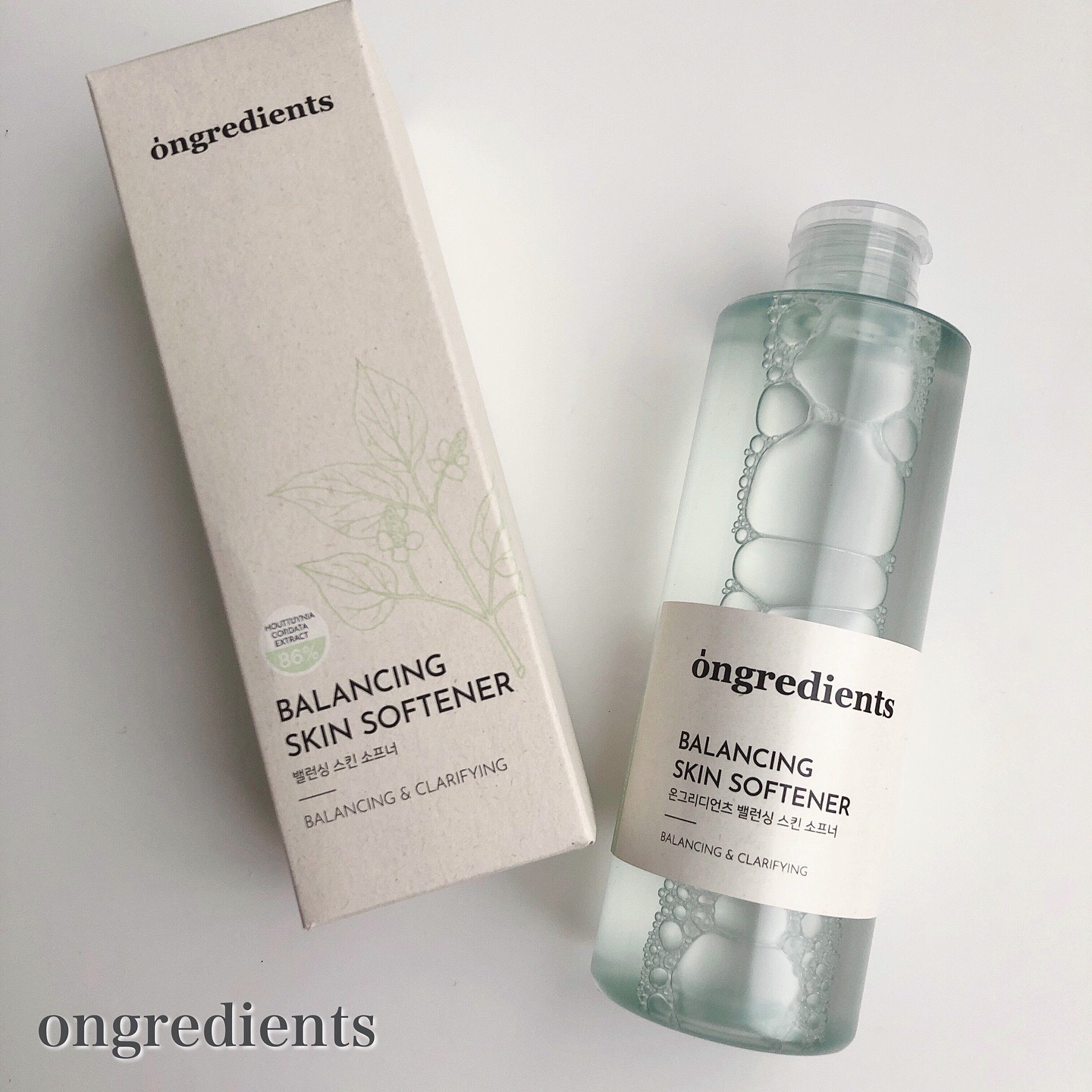 Balancing Skin Softener/Ongredients/化粧水を使ったクチコミ（1枚目）