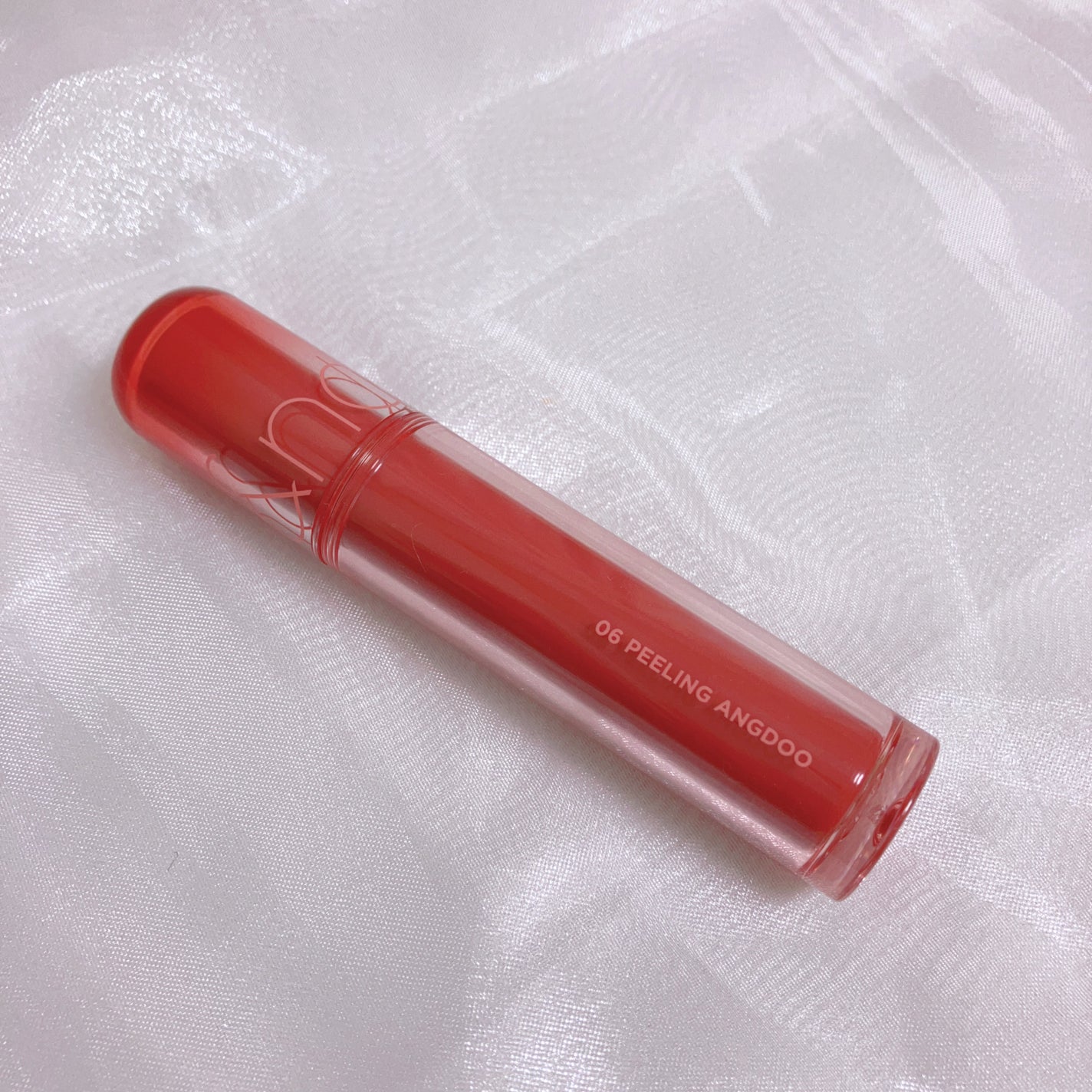 ジューシーラスティングティント/rom&nd/リップティントを使ったクチコミ(3枚目)