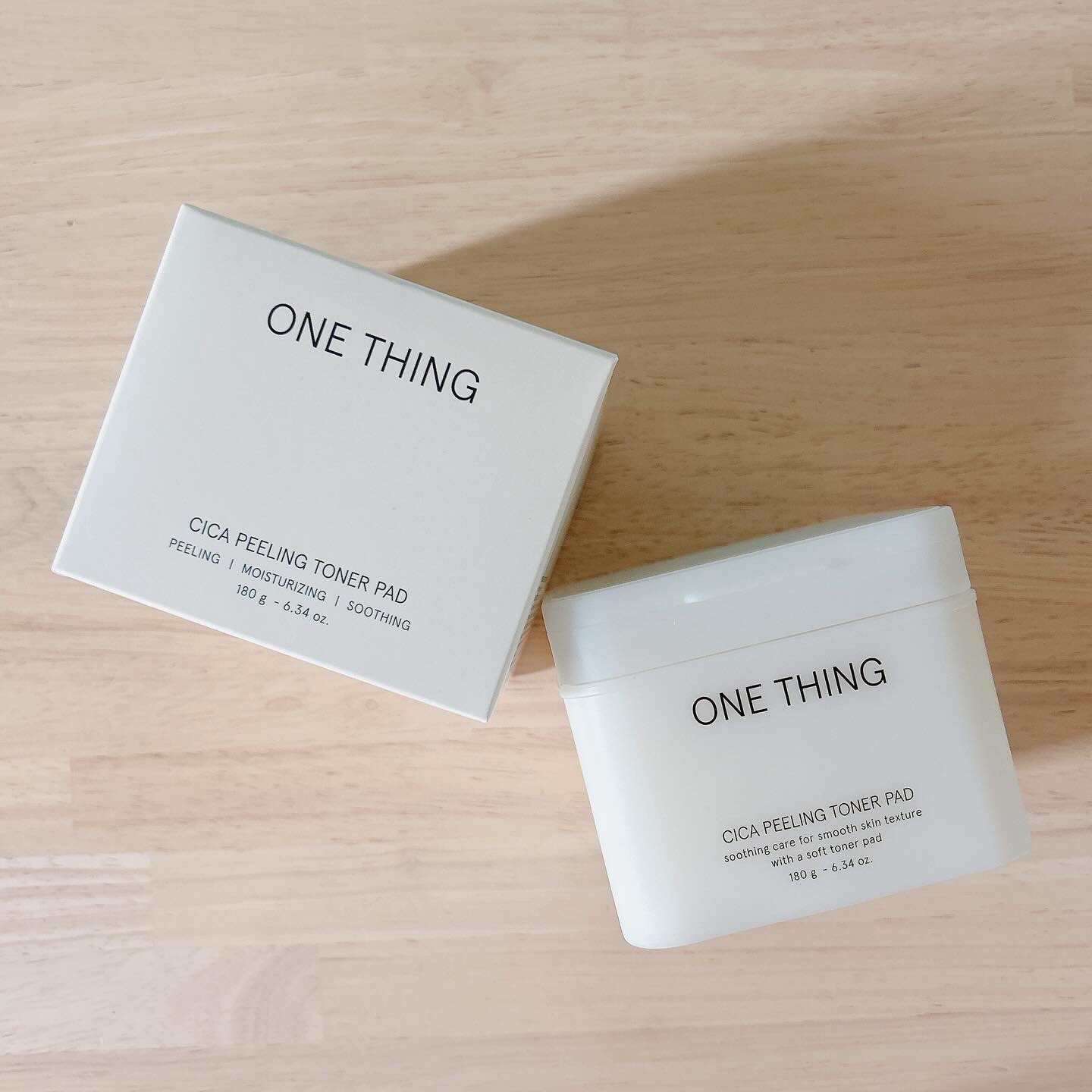 シカピーリングトナーパッド/ONE THING/トナーパッドを使ったクチコミ（1枚目）
