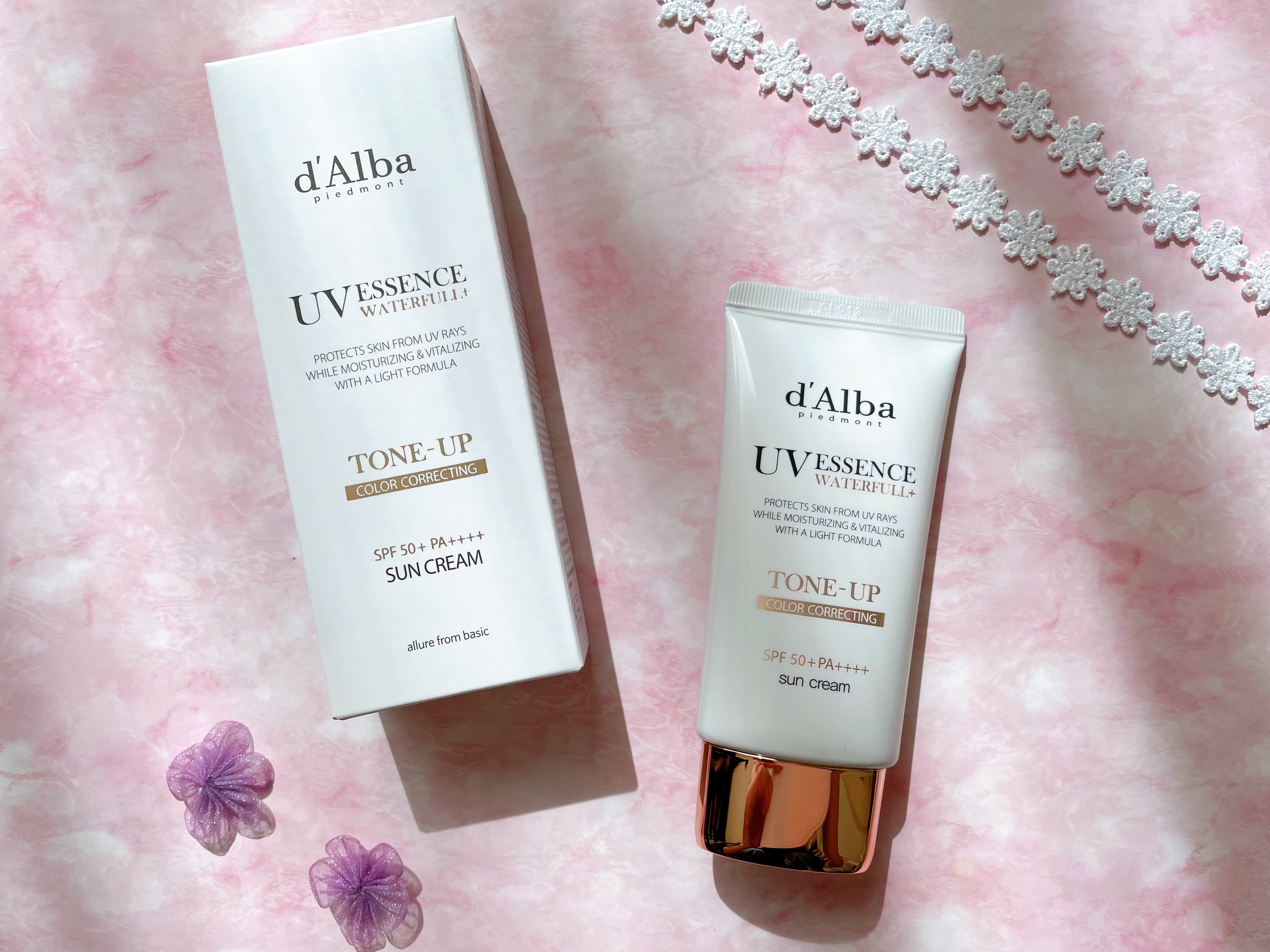 ウォータフルトーンアップサンクリーム/ダルバ/日焼け止めクリームを使ったクチコミ（1枚目）