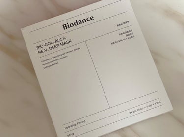 Biodanceバイオコラーゲンリアルディープマスク
16回分
4回分のボックスが4つ入っていて少し重かったです。

液垂れ無し⭕️
パックのズレ無し⭕️
眠りながら⭕️

しっかりスキンケアした後にす