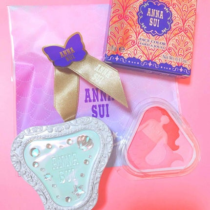 アイ&フェイスカラー/ANNA SUI/パウダーチークを使ったクチコミ(1枚目)