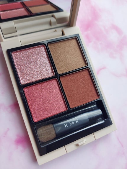 RMK シンクロマティック アイシャドウパレット/RMK/アイシャドウパレットを使ったクチコミ(2枚目)