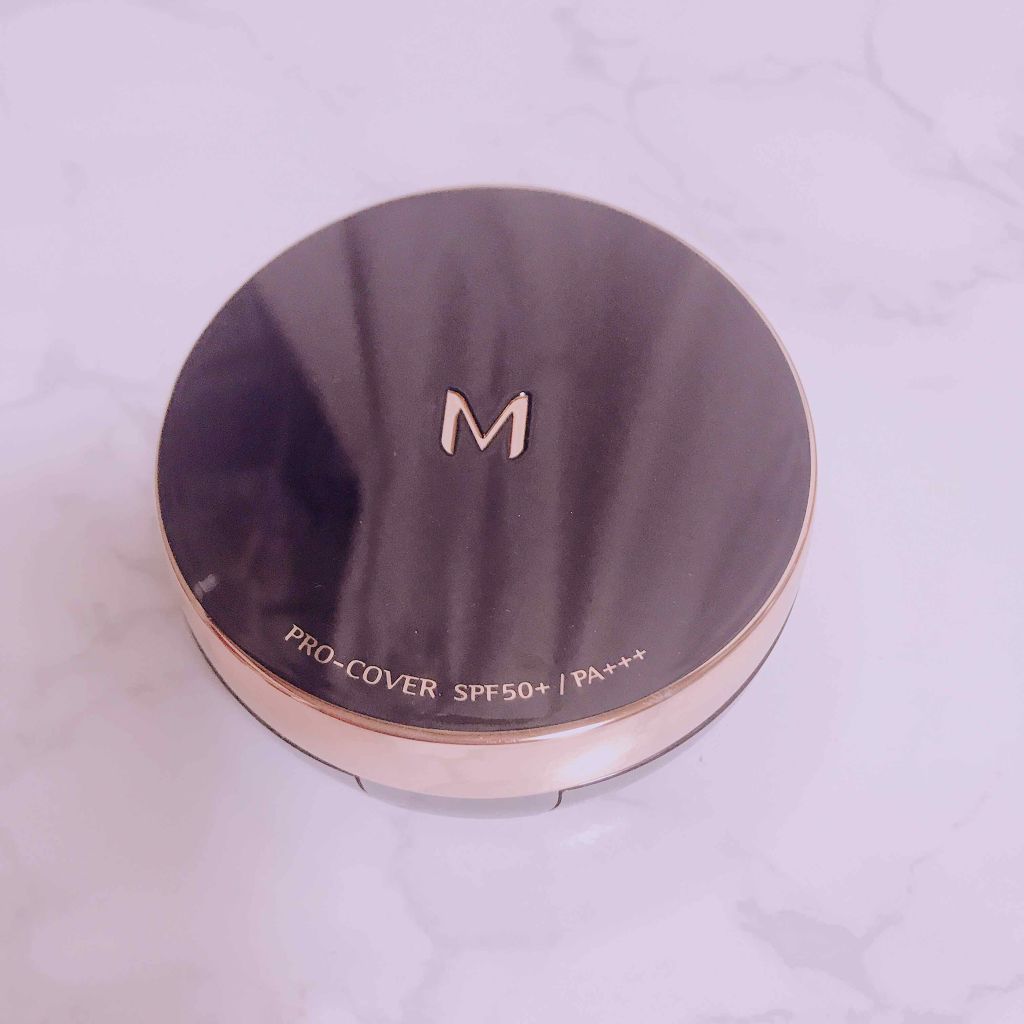 M クッション ファンデーション(プロカバー)/MISSHA/クッションファンデーションを使ったクチコミ（1枚目）