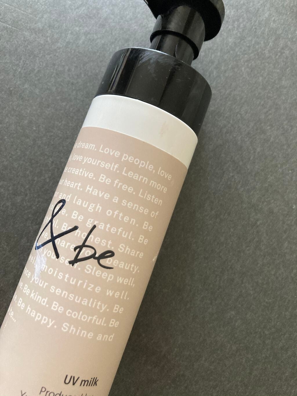 UVミルク/&be/日焼け止め・UVケアを使ったクチコミ(1枚目)