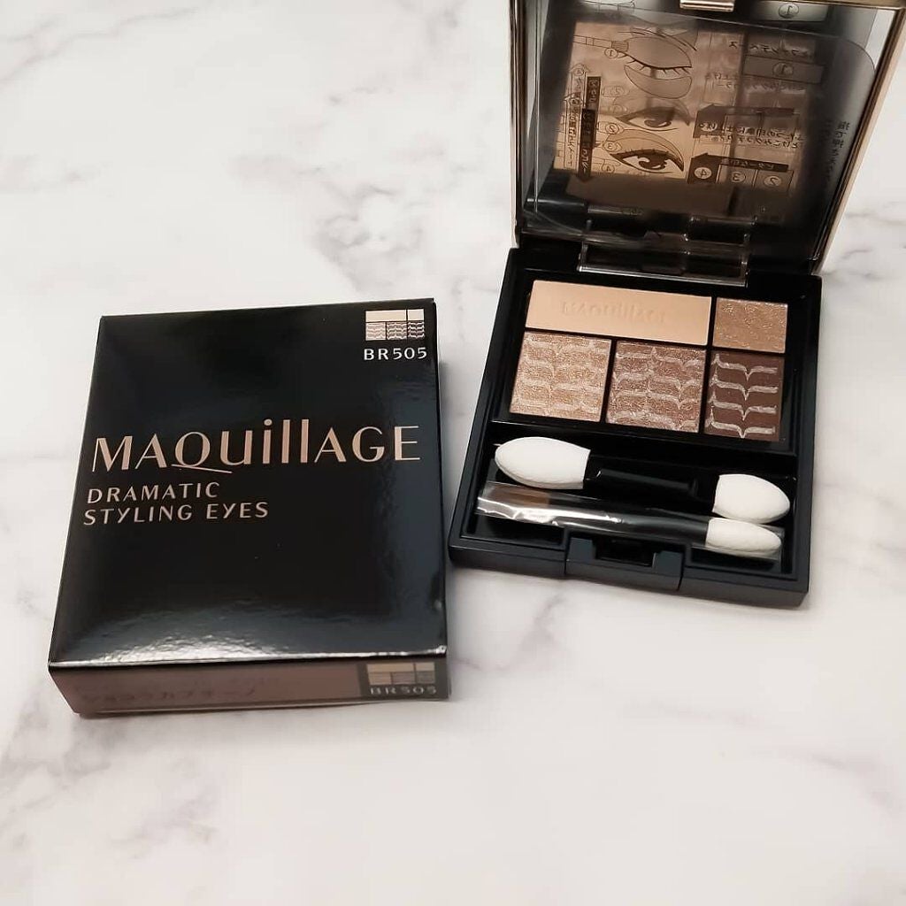 ドラマティックスタイリングアイズ/マキアージュ/アイシャドウパレットを使ったクチコミ(1枚目)