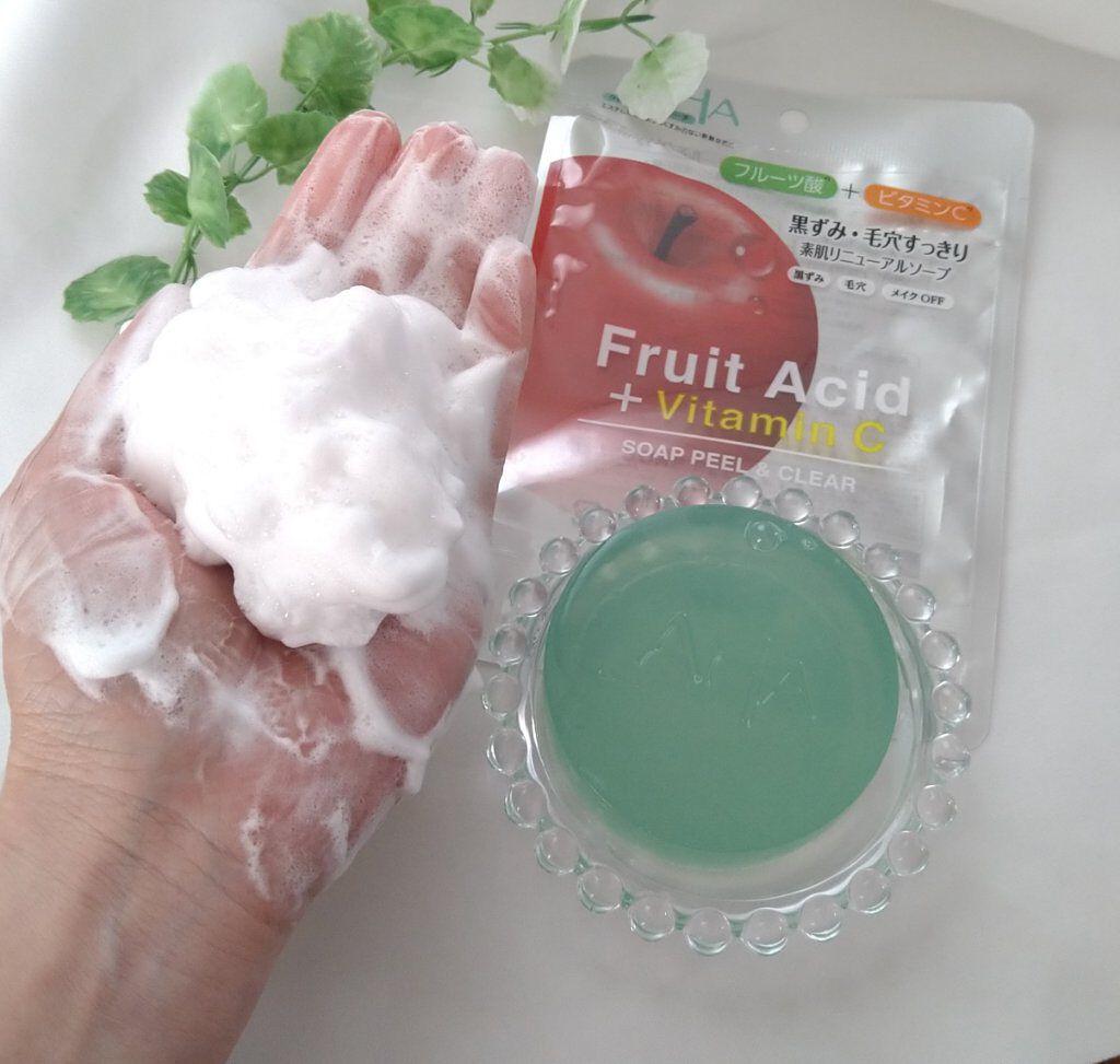 ソープ ピール&クリア/クレンジングリサーチ/洗顔石鹸を使ったクチコミ（2枚目）