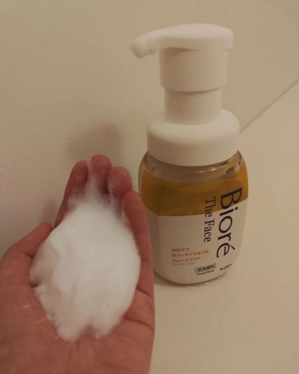ビオレ ザフェイス 泡洗顔料 スムースクリア/ビオレ/泡洗顔を使ったクチコミ(2枚目)