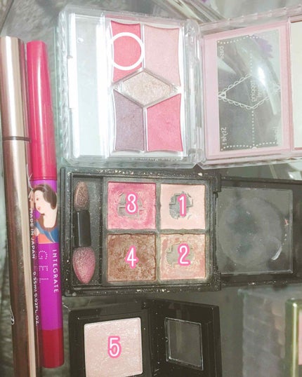 グロッシーリッチ アイズ/Visée/アイシャドウパレットを使ったクチコミ(3枚目)