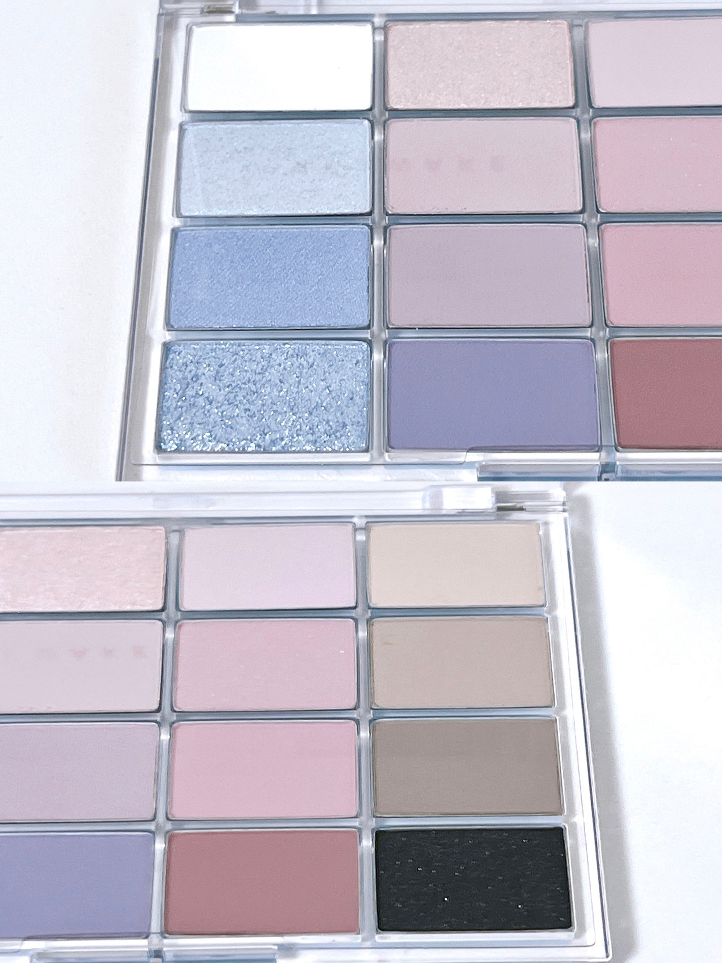 ソフトブラーリングアイパレット/wakemake/アイシャドウパレットを使ったクチコミ(3枚目)