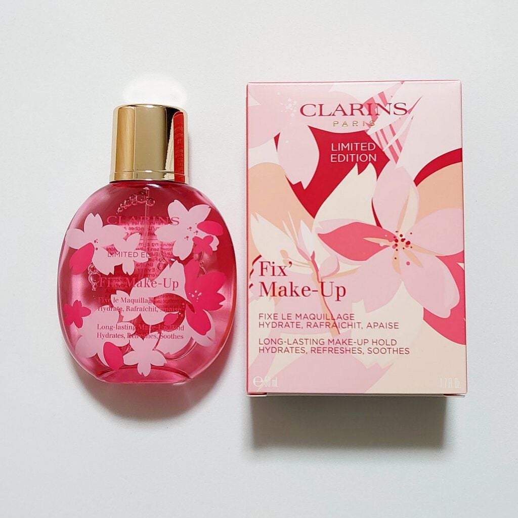 フィックス メイクアップ サクラ/CLARINS/ミスト状化粧水を使ったクチコミ(1枚目)