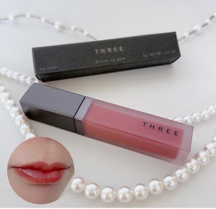 THREE ディヴァインリップジェム/THREE/口紅を使ったクチコミ(1枚目)