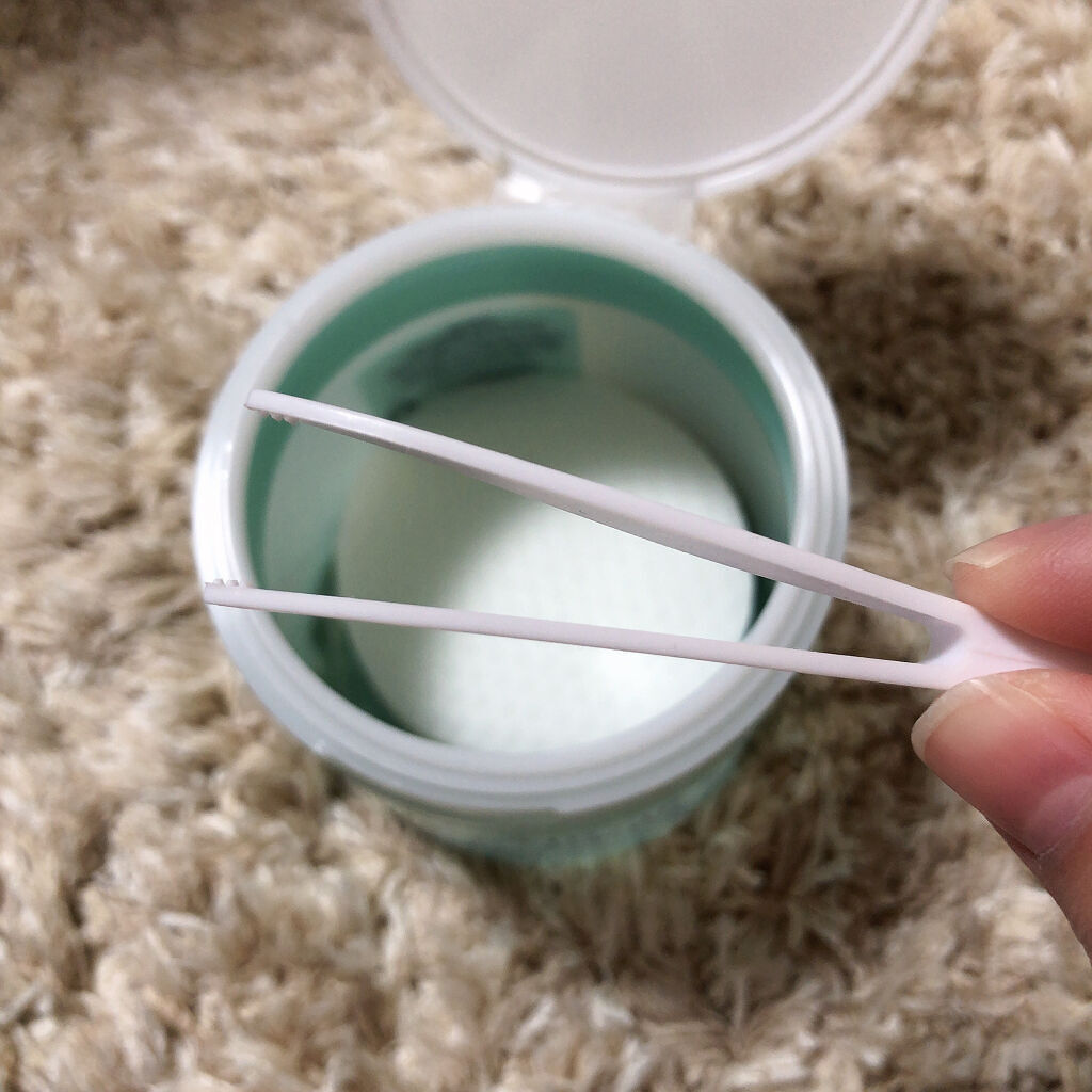 TIRTIR(ティルティル) リシカバイオクレンジングパッドのクチコミ「初めてのクレンジングパッドが良すぎた💗

肌にあんまり良くないかなと思いましたが、ドンキで1,.....」（2枚目）