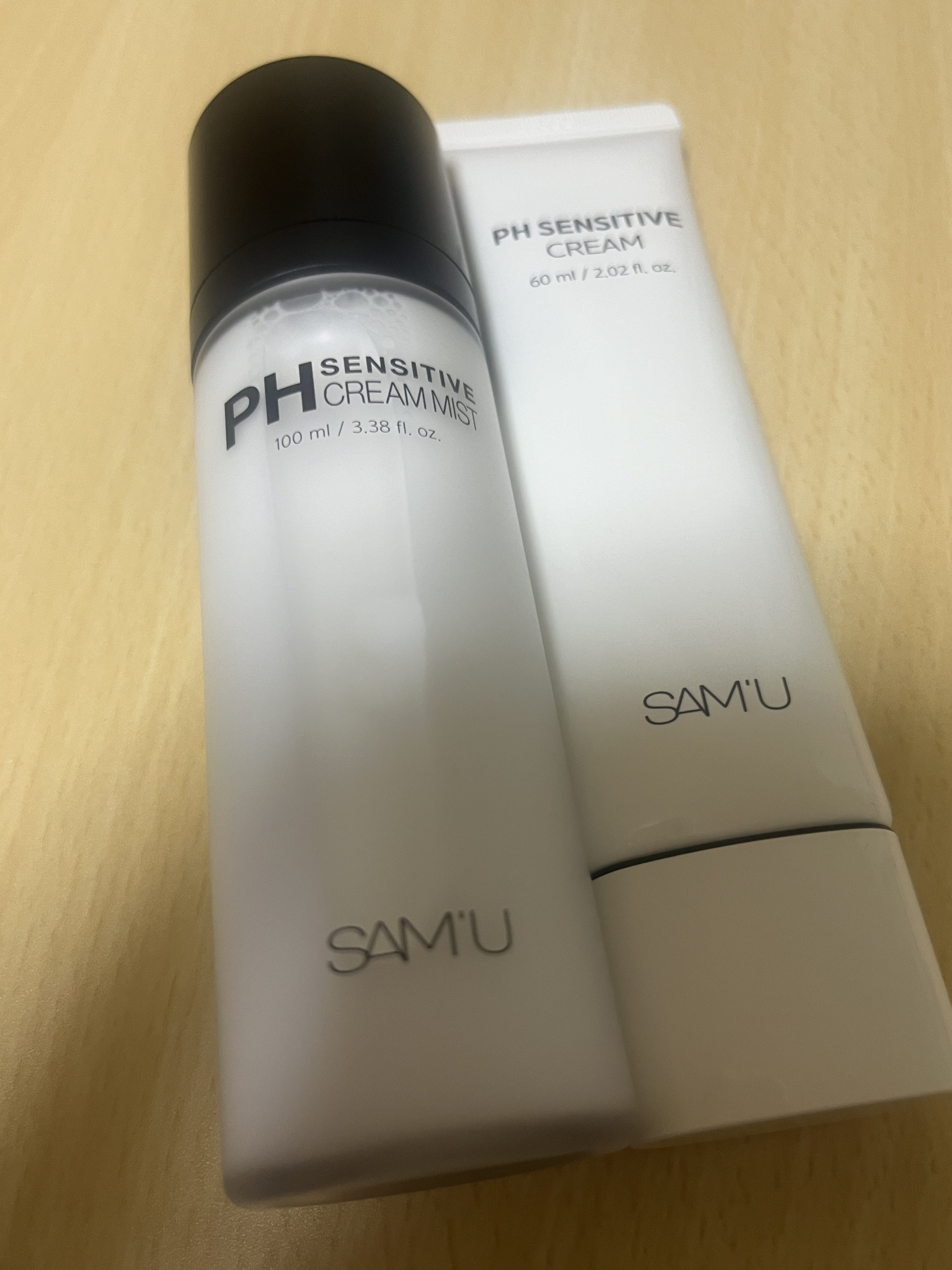 SAM'U PHセンシティブクリームミストのクチコミ「SAM'U PHセンシティブクリームミスト¥3,300
SAM'UPHセンシティブクリーム¥3.....」（1枚目）