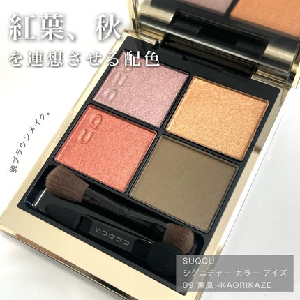 シグニチャー カラー アイズ/SUQQU/アイシャドウパレットを使ったクチコミ(2枚目)