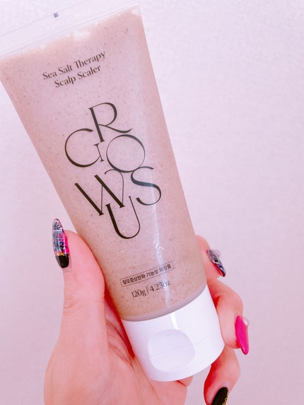 シーソルトセラピースカルプスケーラー/GROWUS/ヘッドスクラブを使ったクチコミ(3枚目)