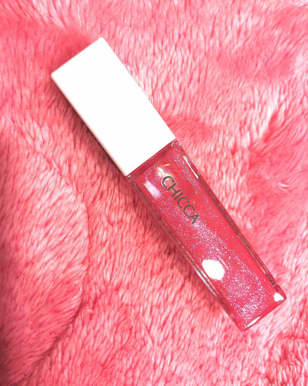 メスメリック グロスオン/CHICCA/リップグロスを使ったクチコミ（1枚目）