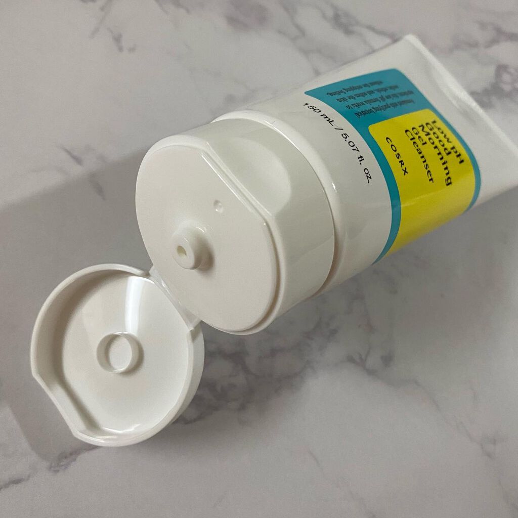 弱酸性グッドモーニングジェルクレンザー/COSRX/その他洗顔料を使ったクチコミ(2枚目)