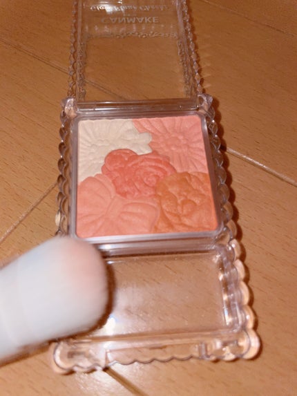 グロウフルールチークス/キャンメイク/パウダーチークを使ったクチコミ(1枚目)