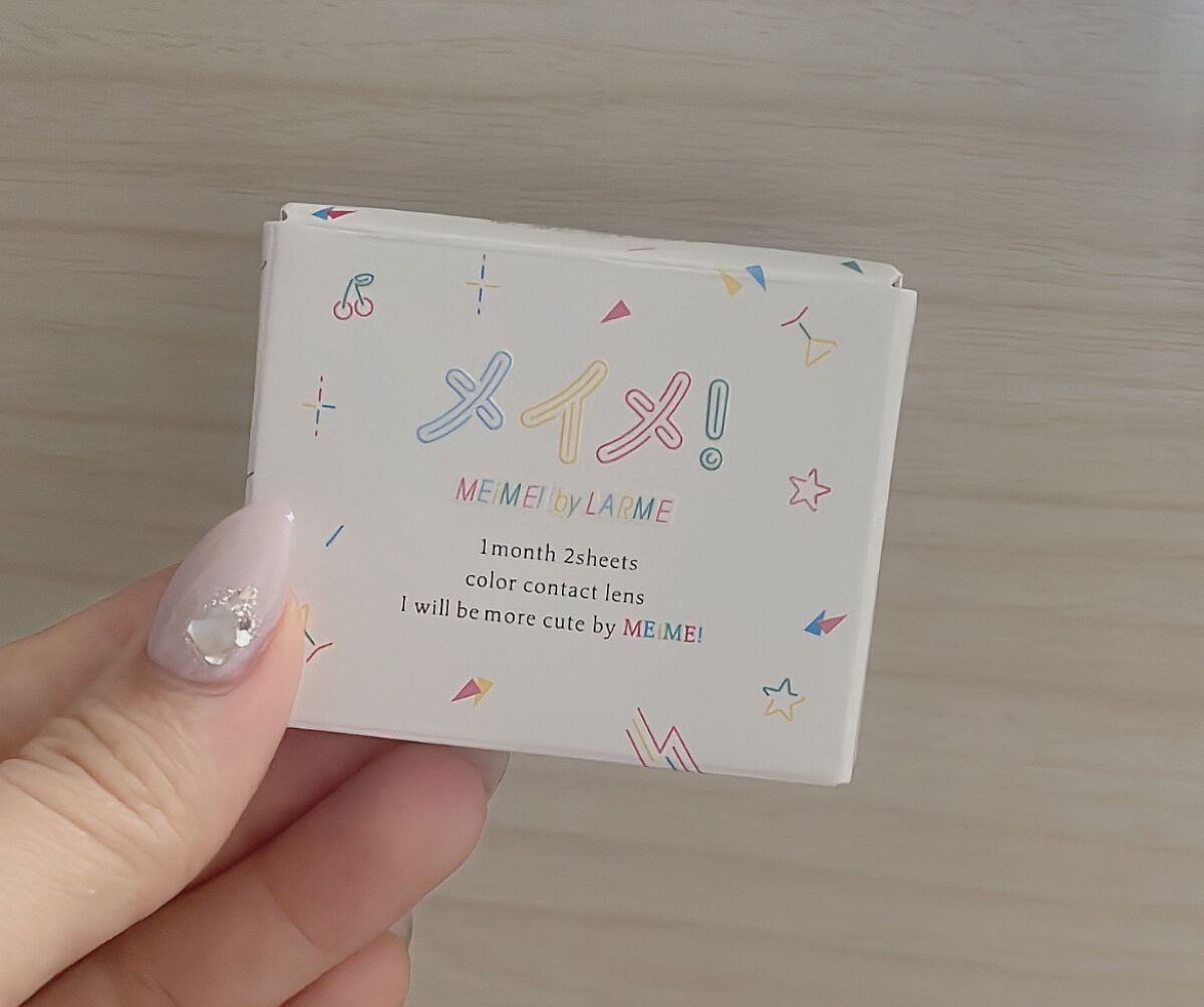 メイメ！/LARME/カラーコンタクトレンズを使ったクチコミ（1枚目）
