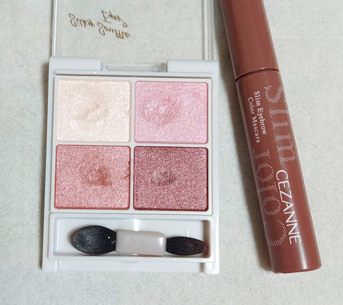 極細アイブロウマスカラ/CEZANNE/眉マスカラを使ったクチコミ（1枚目）