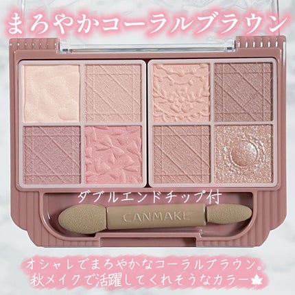 プティパレットアイズ(マットタイプ)/キャンメイク/パウダーアイシャドウを使ったクチコミ(3枚目)