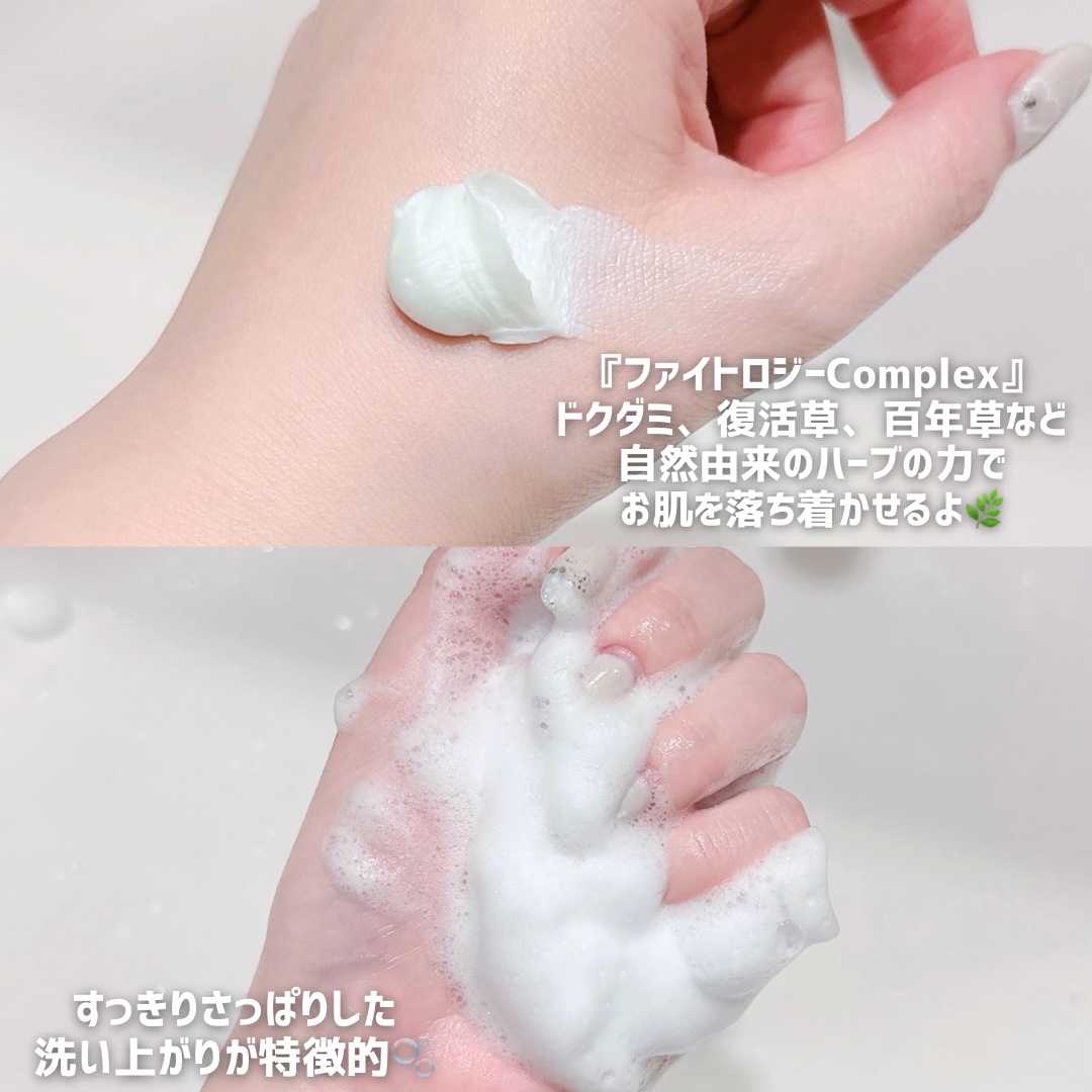 ファイトロジー17パーフェクトクレンジングフォーム/Genabelle/洗顔フォームを使ったクチコミ（2枚目）