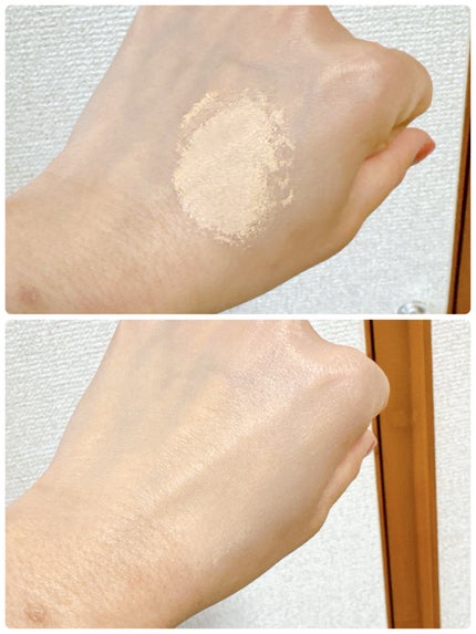 トワタッチ ハートクッション マットカバー/troistouch/クッションファンデーションを使ったクチコミ(2枚目)