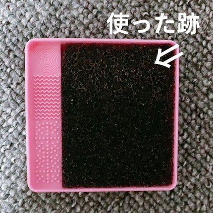 メイクブラシドライクリーナー/DAISO/メイクアップキットを使ったクチコミ(3枚目)