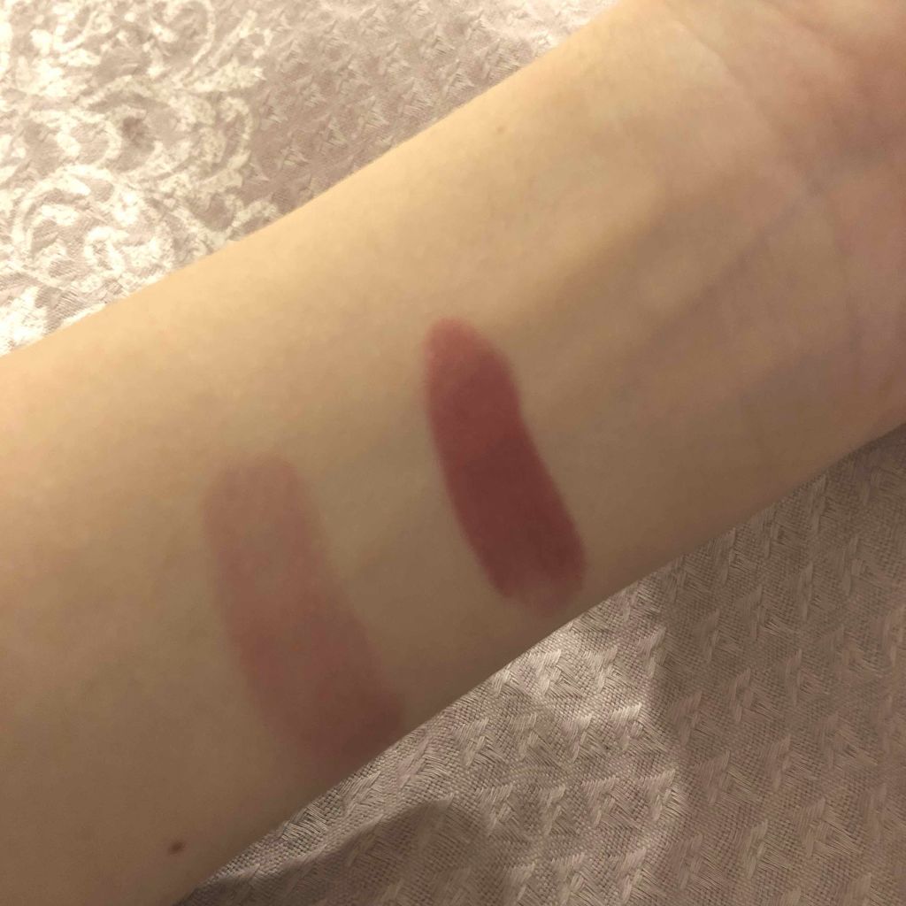 なめらか質感ひと塗りルージュ/AUBE/口紅を使ったクチコミ(2枚目)