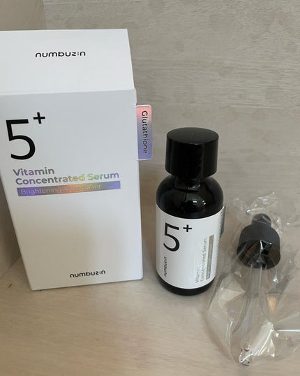 5番 白玉グルタチオンC美容液/numbuzin/美容液を使ったクチコミ(1枚目)