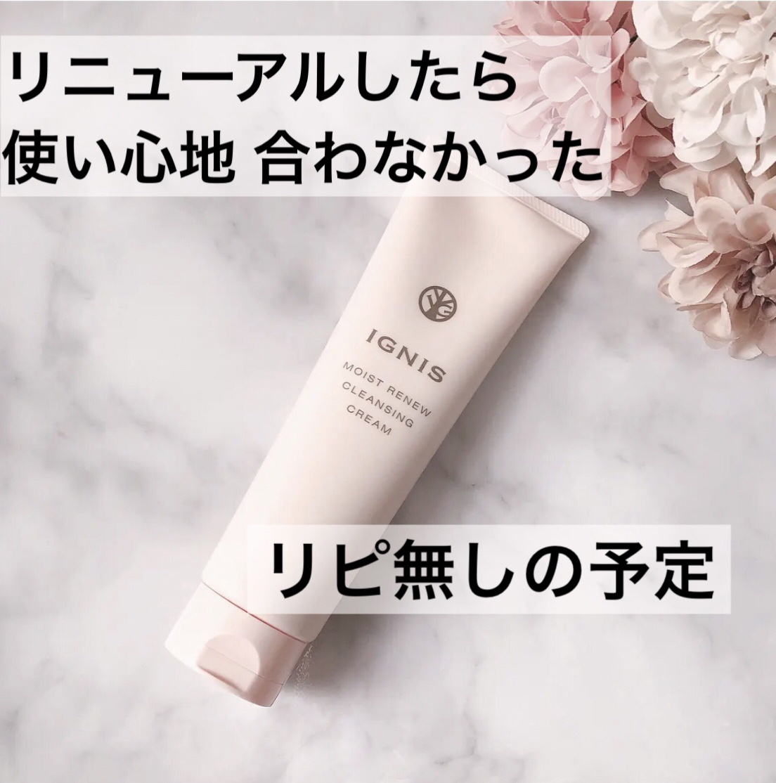 モイスト リニュー クレンジングクリーム/IGNIS/クレンジングクリームを使ったクチコミ（1枚目）