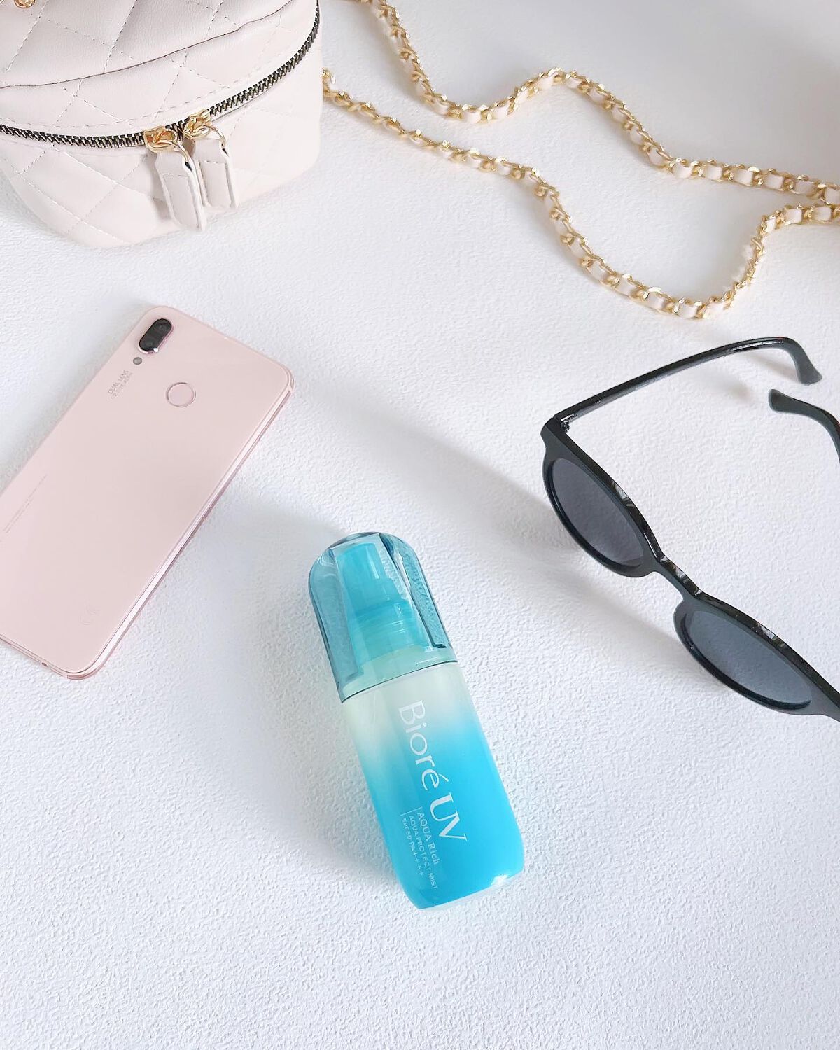 ビオレUV アクアリッチ アクアプロテクトミスト/ビオレ/日焼け止めミスト・スプレーを使ったクチコミ(1枚目)