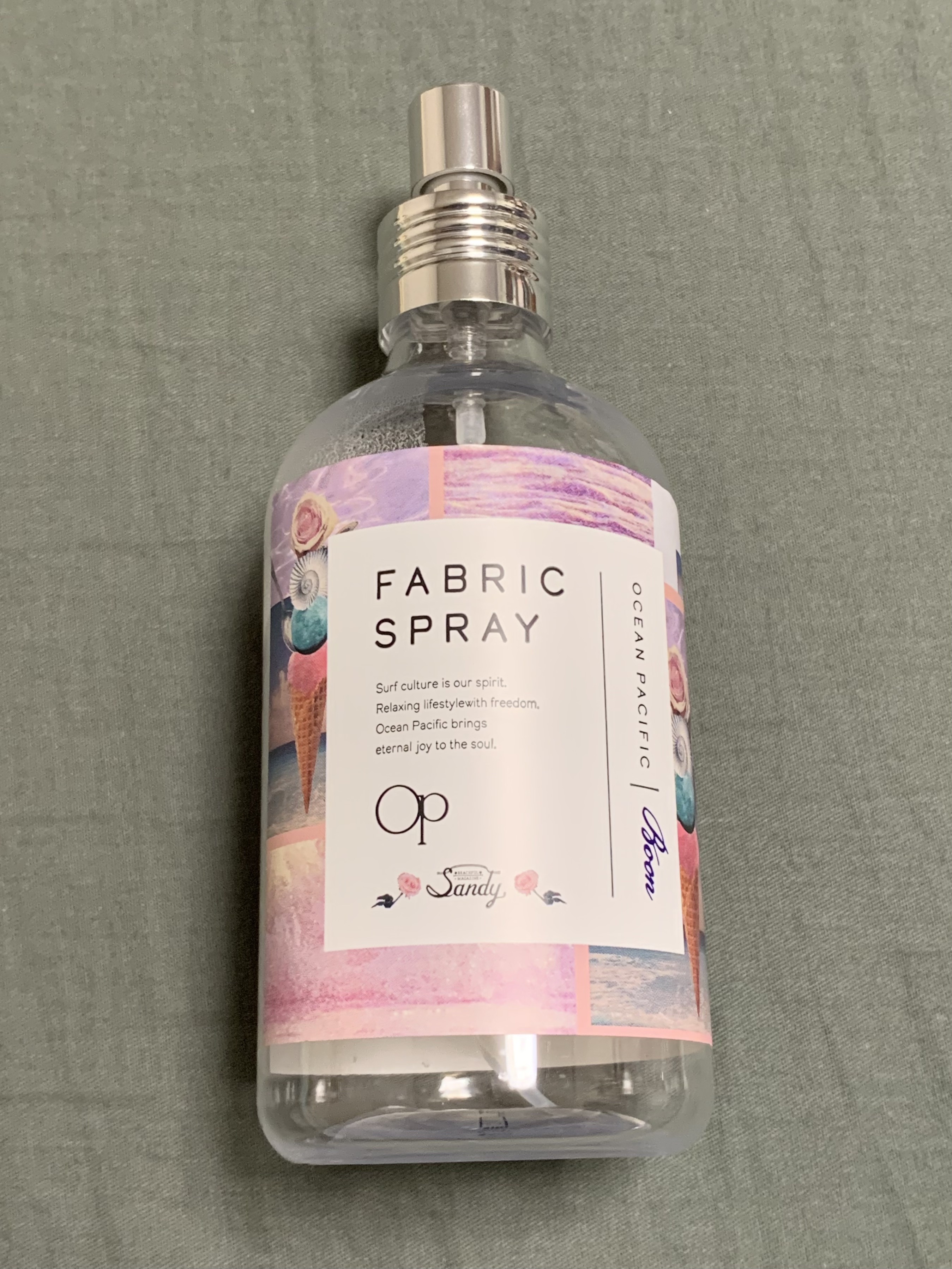 ファブリックスプレー/オーシャンパシフィック/ファブリックミストを使ったクチコミ（1枚目）