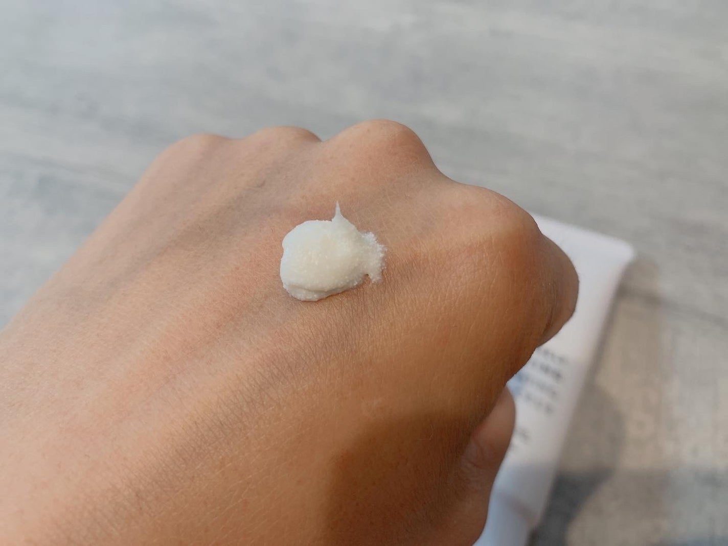 フェイススクラブ /HAP+R/スクラブ・ゴマージュを使ったクチコミ(2枚目)