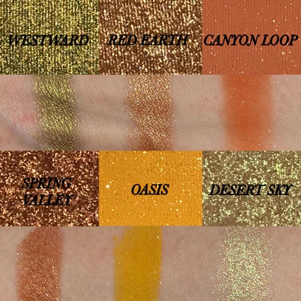 サンドストーン/ColourPop/アイシャドウパレットを使ったクチコミ(3枚目)