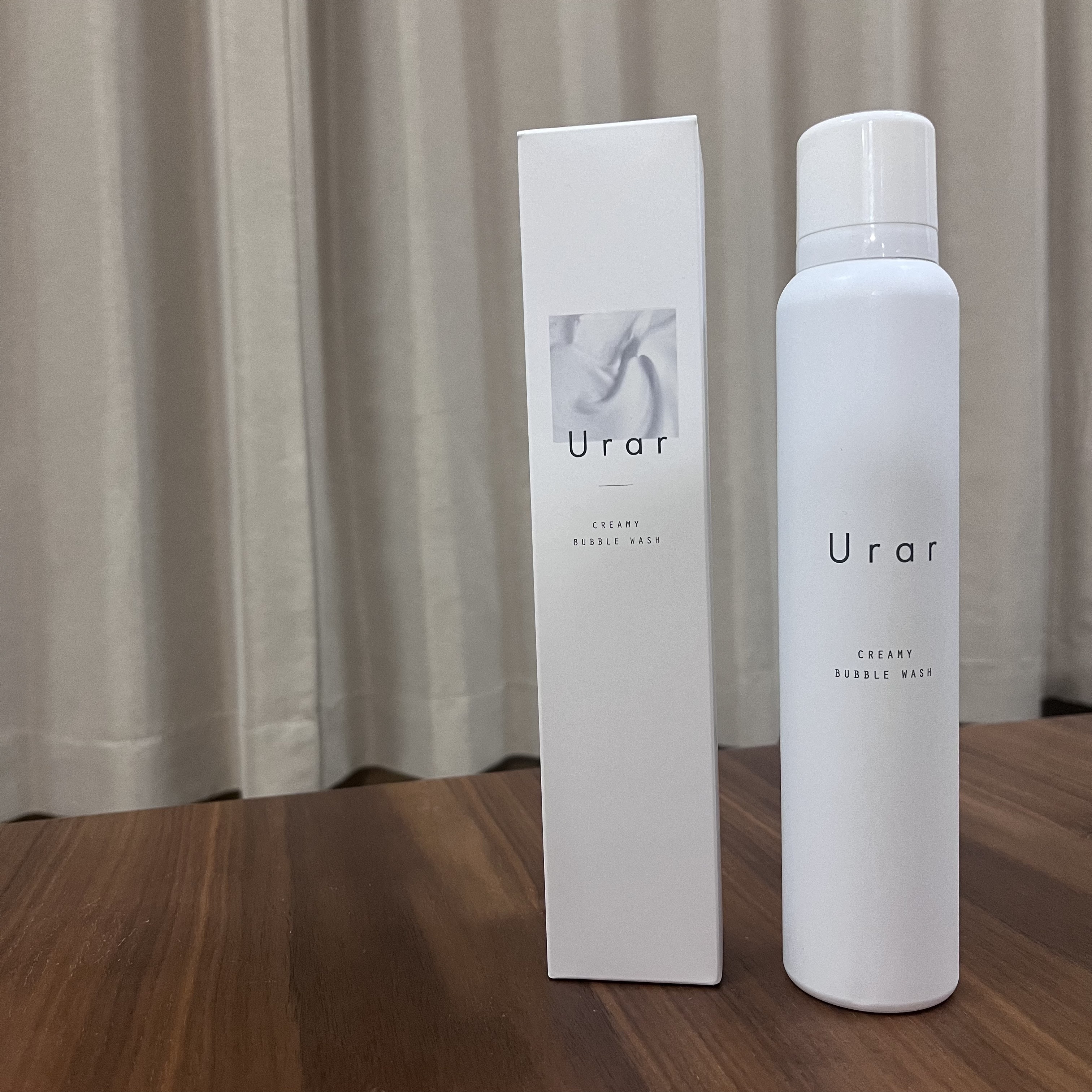 クリーミーバブルウォッシュ/Urar /泡洗顔を使ったクチコミ（1枚目）