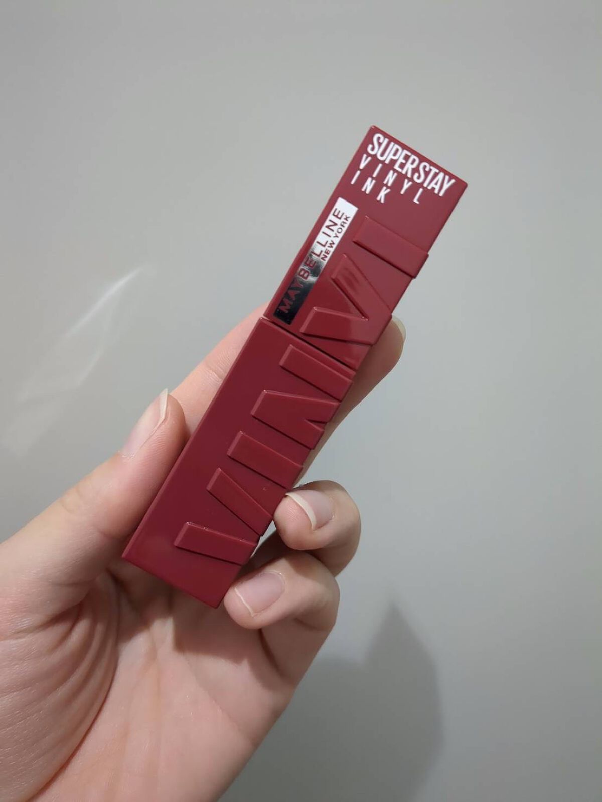 SPステイ ヴィニルインク 80 独創的なローガンベリー/MAYBELLINE NEW YORK/口紅を使ったクチコミ（1枚目）