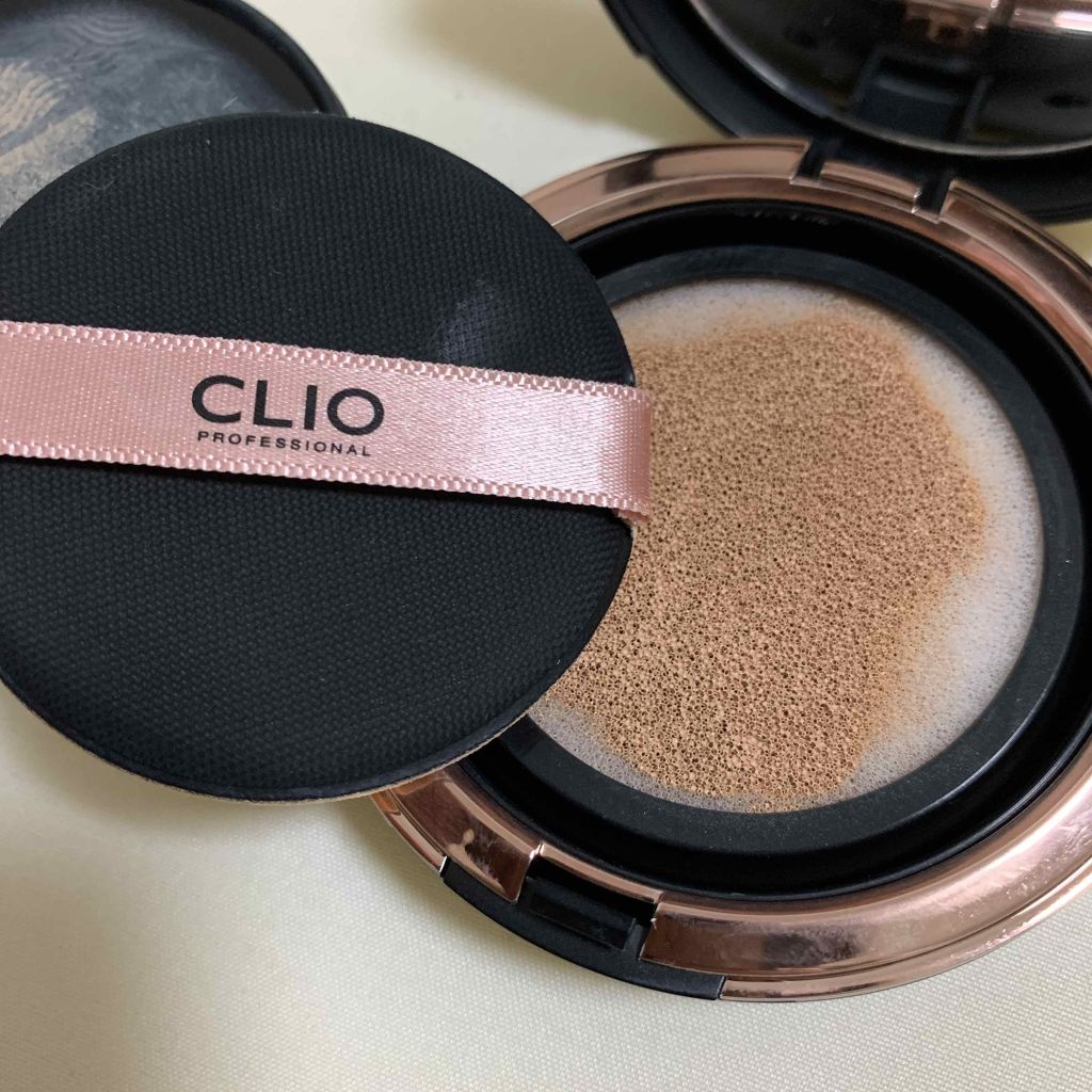 キル カバー コンシール クッション/CLIO/クッションファンデーションを使ったクチコミ(2枚目)