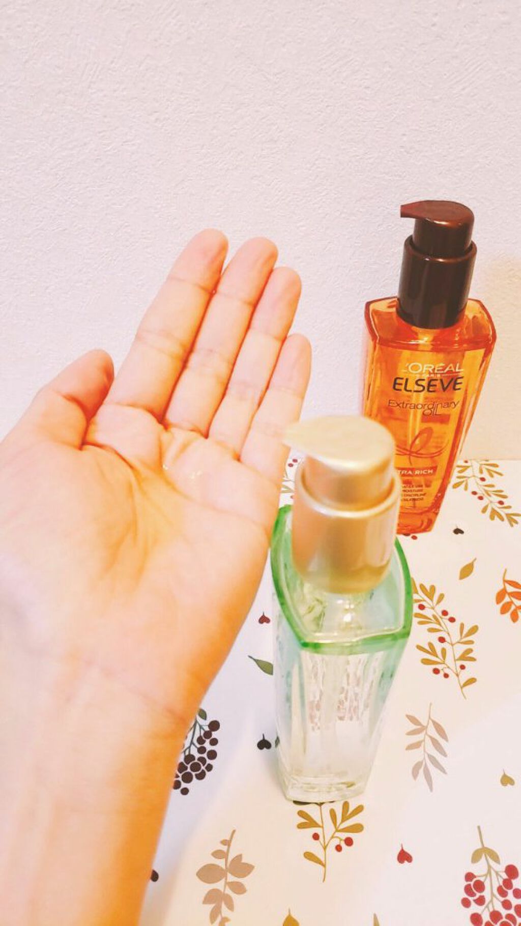 エクストラオーディナリーオイル ボタニカルオイル/ロレアル パリ/ヘアオイルを使ったクチコミ（3枚目）