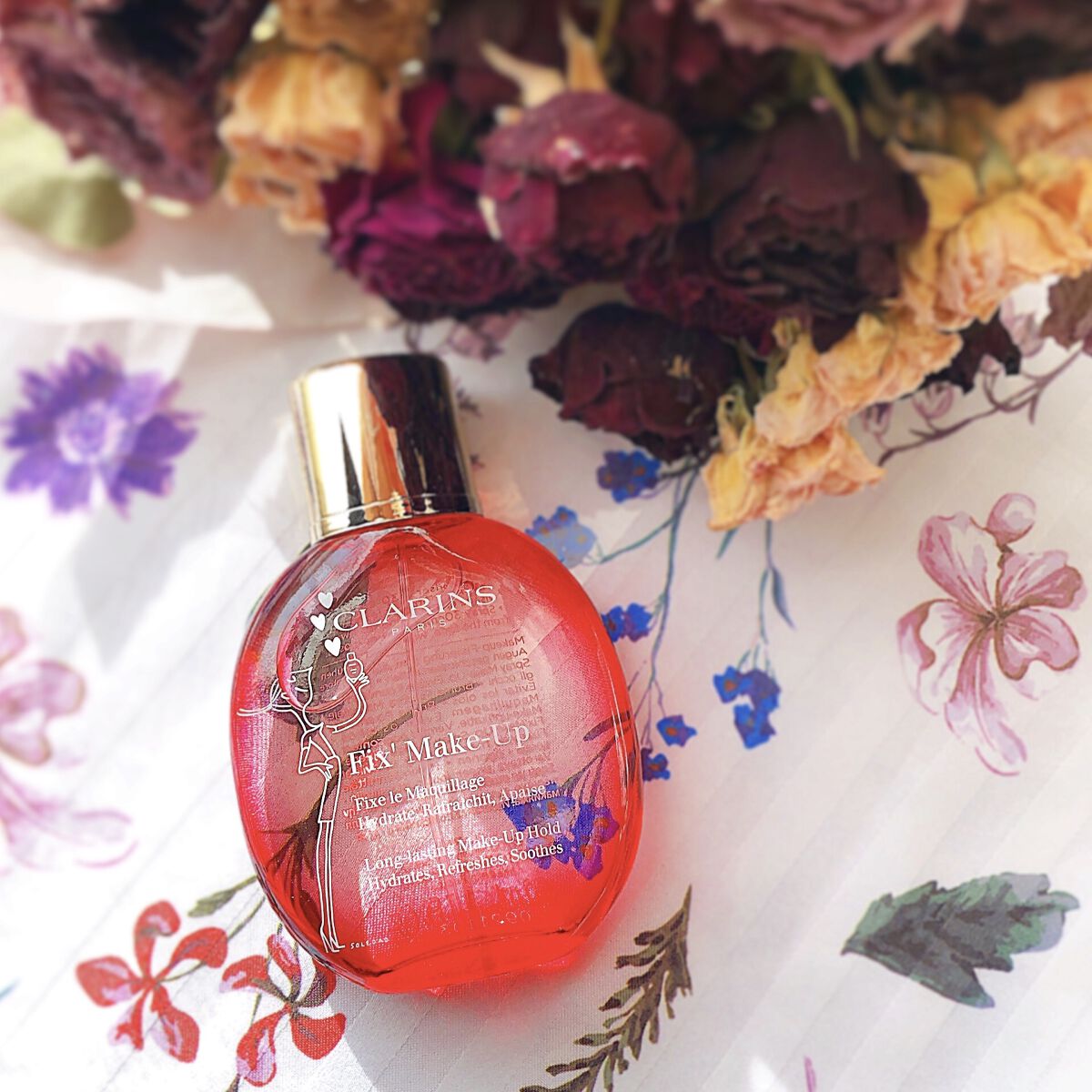 フィックス メイクアップ/CLARINS/ミスト状化粧水を使ったクチコミ（3枚目）