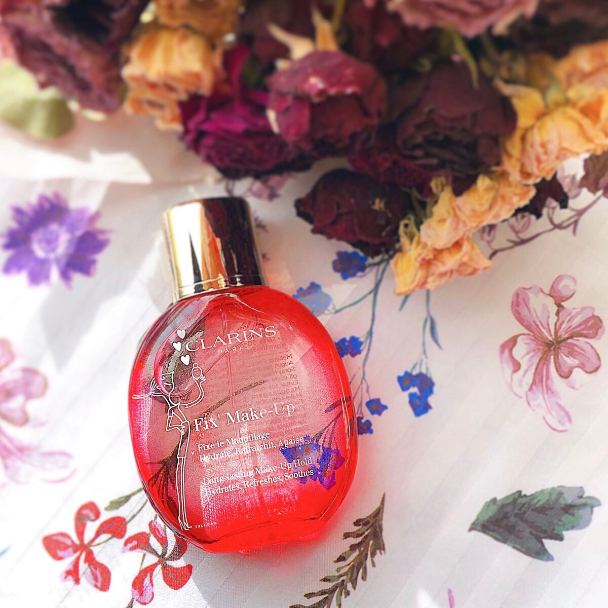 フィックス メイクアップ/CLARINS/ミスト状化粧水を使ったクチコミ(3枚目)