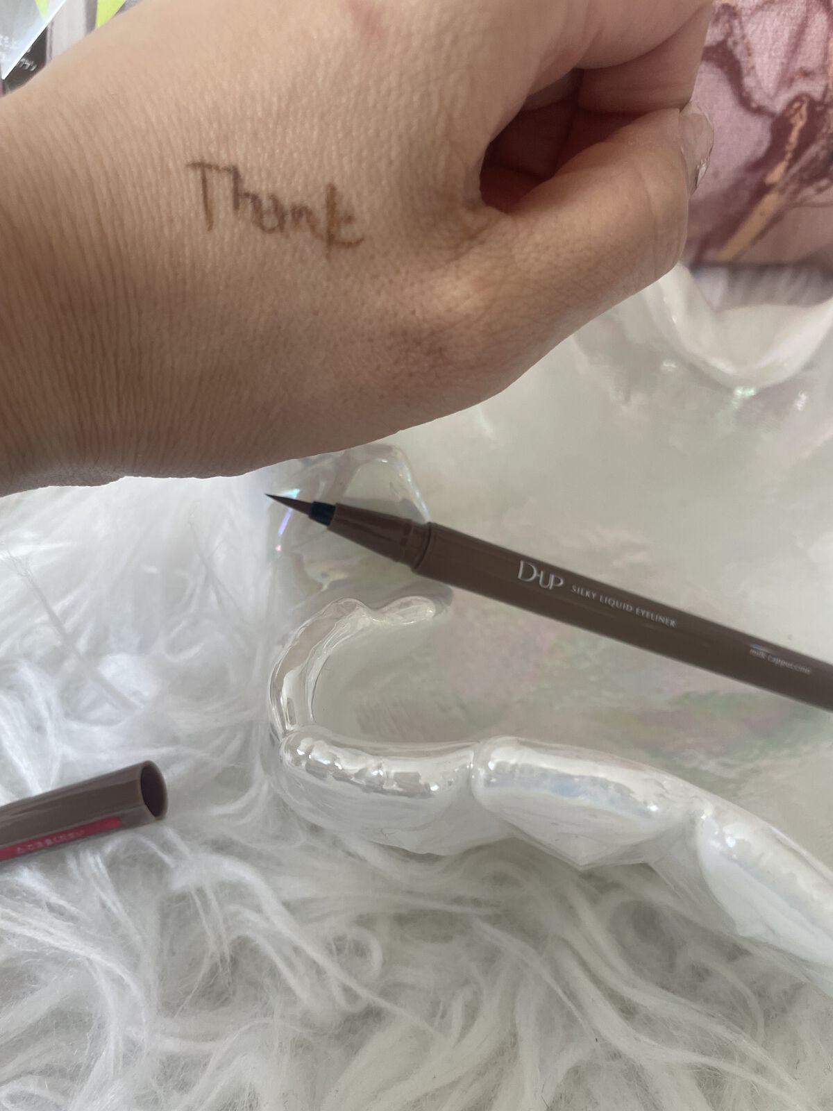 パーフェクトエクステンション マスカラ for カール モカベージュ/D-UP/マスカラを使ったクチコミ（3枚目）
