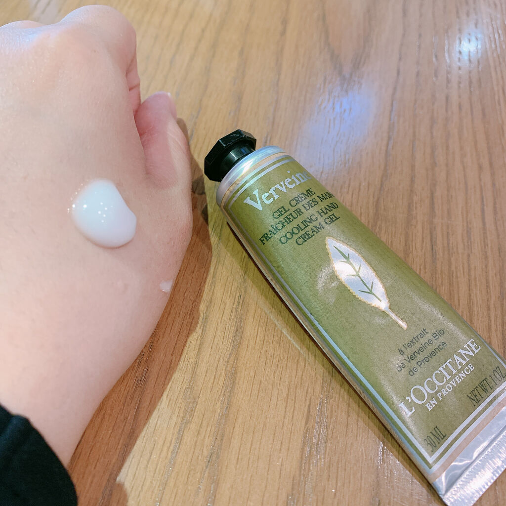 ヴァーベナ アイスハンドクリーム 30ml/L'OCCITANE/ハンドクリームを使ったクチコミ（3枚目）