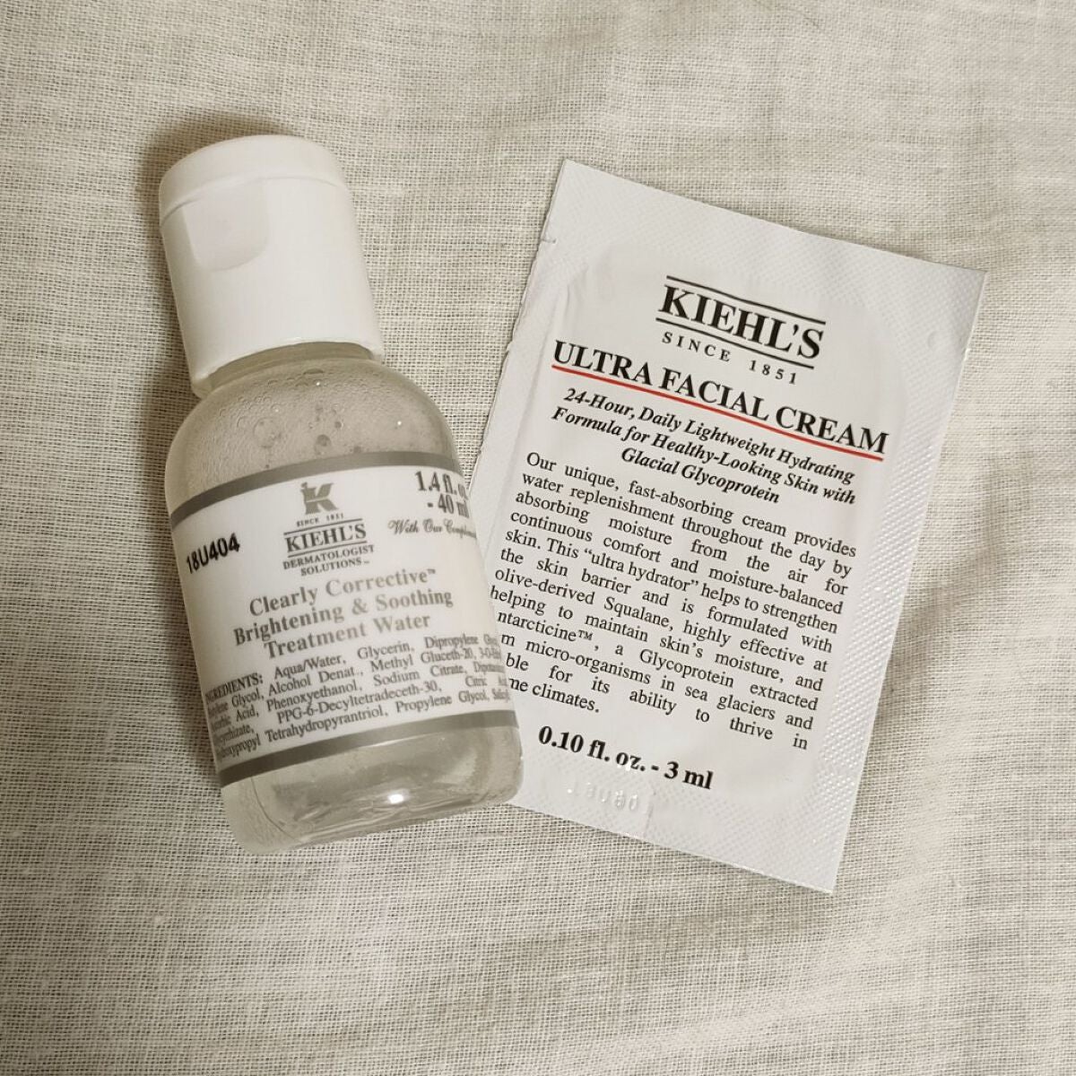 キールズ DS クリアリーホワイト トリートメント トナー/Kiehl's/化粧水を使ったクチコミ(2枚目)